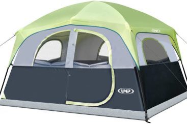6 Person Waterproof Windproof Easy Setup Camping Tent (5)