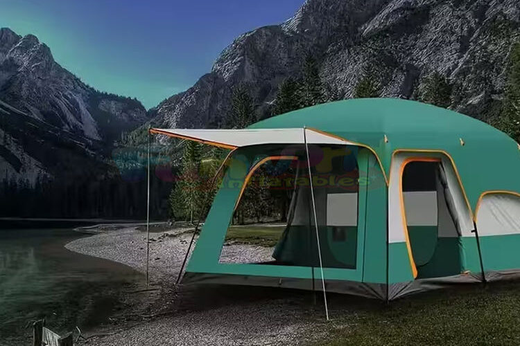 Automatic Family Camping Tent – Waterproof Pop Up Tent Easy Carry for Outdoor Camping (4) Automatic Family Camping Tent – Pop Up Waterproof Tent for Easy Setup and Travel