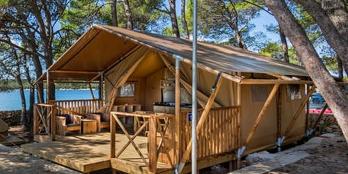 Waterproof Safari Glamping Tent for Outdoor Hotels & Resorts