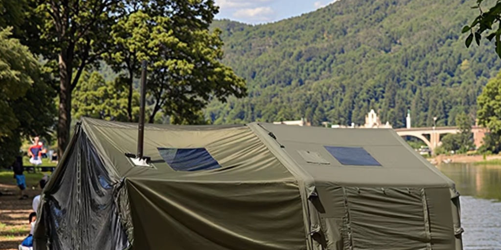 Coody Quality Assurance 4-Season Outdoor Camping Tent | Waterproof Military-Style Inflatable Tent