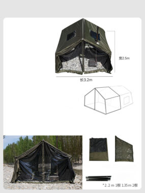 Coody Quality Assurance 4-Season Outdoor Camping Tent | Waterproof Military-Style Inflatable Tent