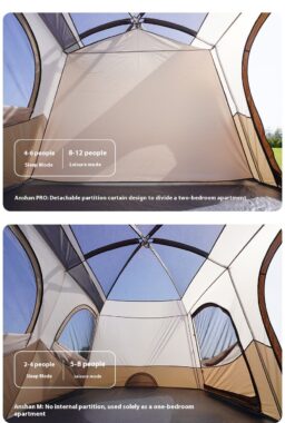 Custom Logo High Quality Fully Automatic Camping Tent – Rainproof Multi-Person Outdoor Tent