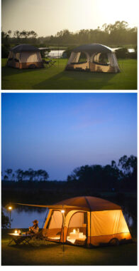 Custom Logo High Quality Fully Automatic Camping Tent – Rainproof Multi-Person Outdoor Tent