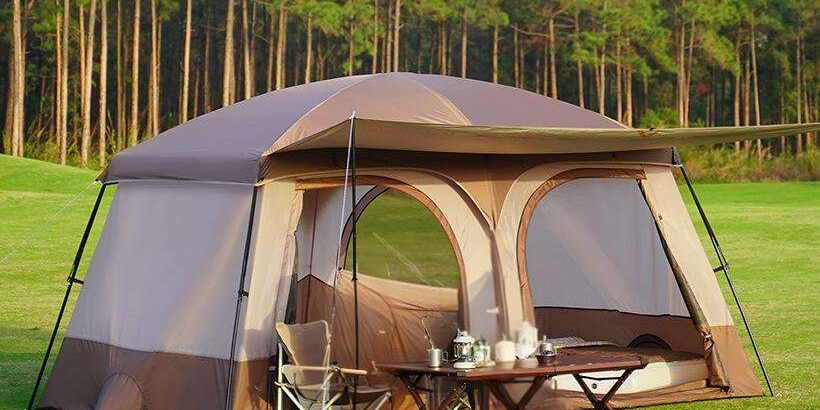 Custom Logo High Quality Fully Automatic Camping Tent – Rainproof Multi-Person Outdoor Tent