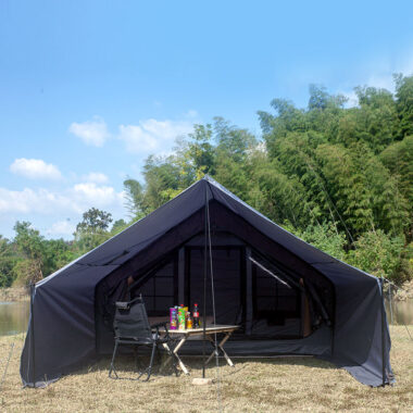  Custom Logo High Quality Fully Automatic Camping Tent – Multi-Person Rainproof Outdoor Tent