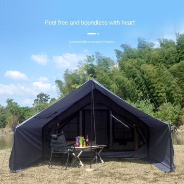  Custom Logo High Quality Fully Automatic Camping Tent – Multi-Person Rainproof Outdoor Tent