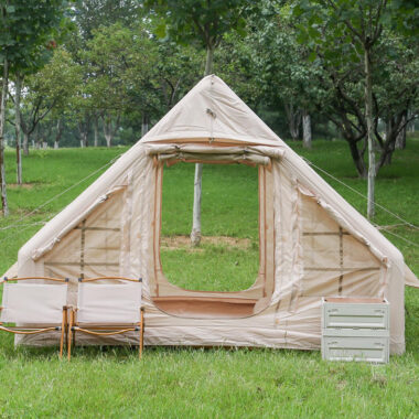 Custom Waterproof Inflatable Family Air Tent | Glamping House Tent for Multi-Person Use

