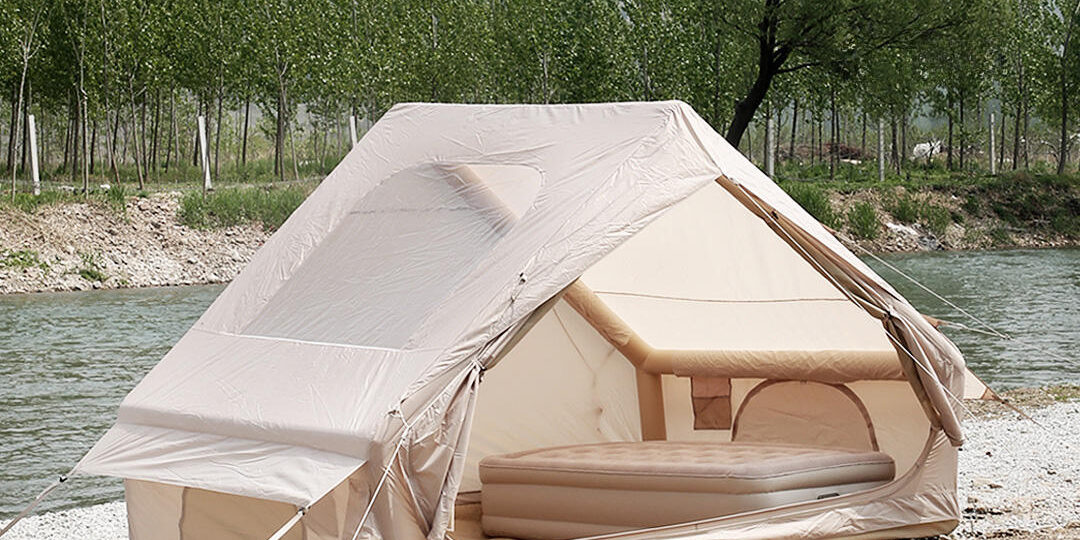 Custom Waterproof Inflatable Family Air Tent | Glamping House Tent for Multi-Person Use