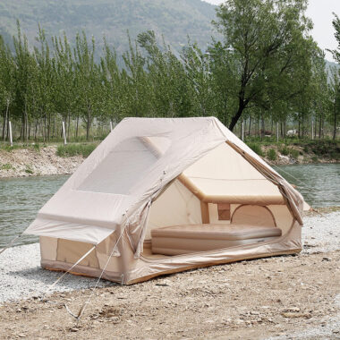 Custom Waterproof Inflatable Family Air Tent | Glamping House Tent for Multi-Person Use


