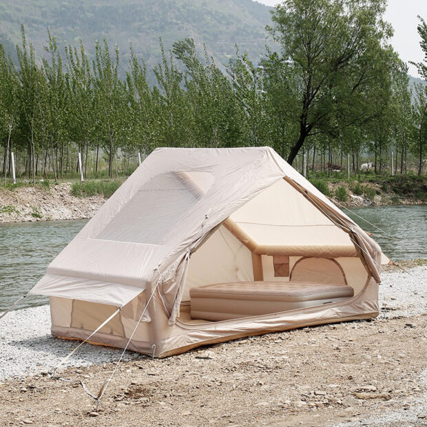 Custom Waterproof Inflatable Family Air Tent | Glamping House Tent for Multi-Person Use