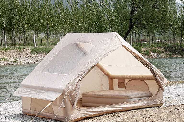 Custom Multi-Person Waterproof Family Camping Air Tent Inflatable Glamping House Tent (6) Custom Waterproof Inflatable Family Air Tent | Glamping House Tent for Multi-Person Use