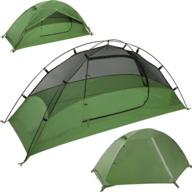 Customized Backpack Tent for 1-2 People – Waterproof Outdoor Camping TentThis lightweight, waterproof backpack tent is perfect for 1-2 people. Ideal for hiking, camping, and outdoor adventures, it offers easy setup and reliable protection against the elements.