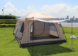 Customized European Luxury Family Tent – 12-Person Cabin Tent for Outdoor Camping