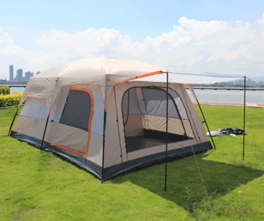 Customized Luxury Family Tent for 5-8 Persons | 12 Person Outdoor Cabin Camping Tent