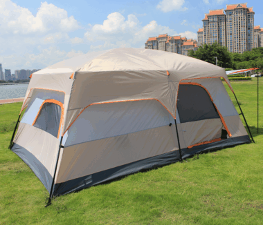 Customized Luxury Family Tent for 5-8 Persons | 12 Person Outdoor Cabin Camping Tent