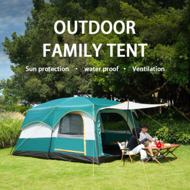 Luxury Family Camping Tent - Wind Resistant Waterproof Glamping Tent for Sale