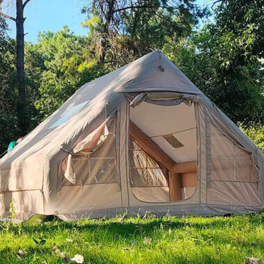 Desert Outdoor Air Camping Tent – Luxury Inflatable Canvas Tent for Dubai Outdoor Adventures