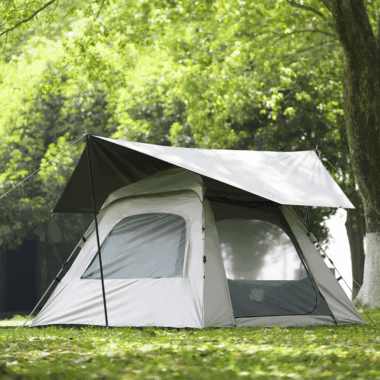 Double Layer Camping Tent – Premium Oxford Fabric Waterproof & Windproof Outdoor Shelter