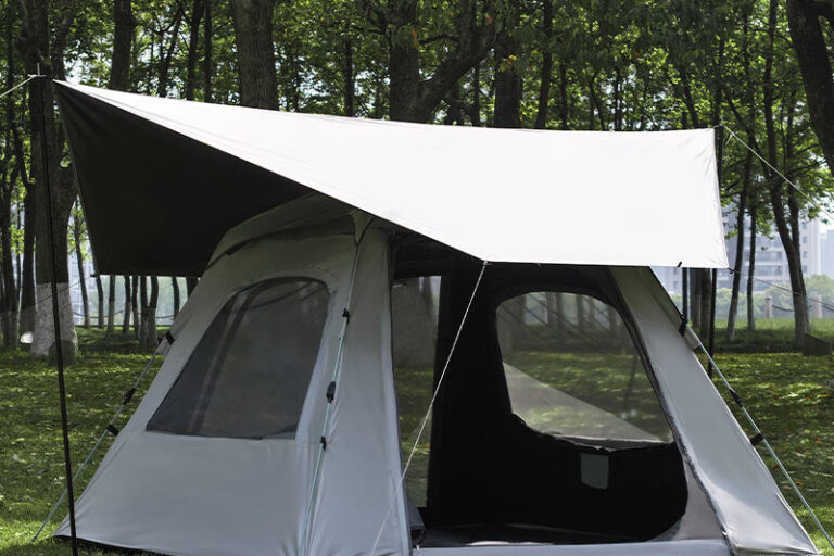 Double Layer Camping Tent – Premium Oxford Fabric, Waterproof & Windproof Multi-Purpose Outdoor Shelter (1) Double Layer Camping Tent – Premium Oxford Fabric Waterproof & Windproof Outdoor Shelter