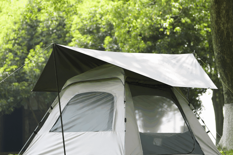 Double Layer Camping Tent – Premium Oxford Fabric, Waterproof & Windproof Multi-Purpose Outdoor Shelter (1) Double Layer Camping Tent – Premium Oxford Fabric Waterproof & Windproof Outdoor Shelter