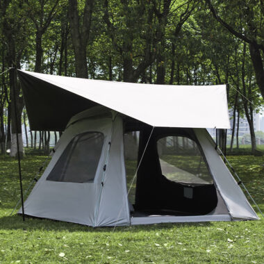 Double Layer Camping Tent – Premium Oxford Fabric Waterproof & Windproof Outdoor Shelter