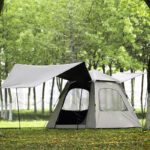 Double Layer Camping Tent – Premium Oxford Fabric Waterproof & Windproof Outdoor Shelter