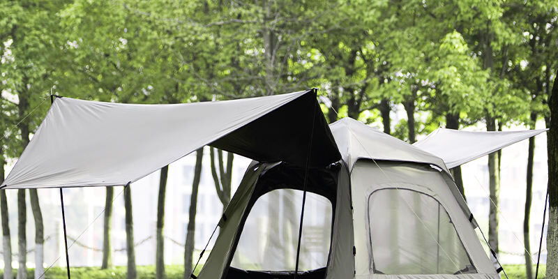 Double Layer Camping Tent – Premium Oxford Fabric Waterproof & Windproof Outdoor Shelter