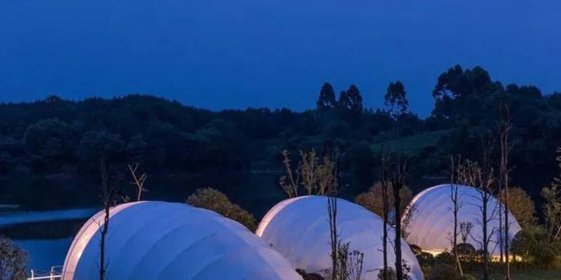 Luxury Glamping Tent with Bathroom for Resorts