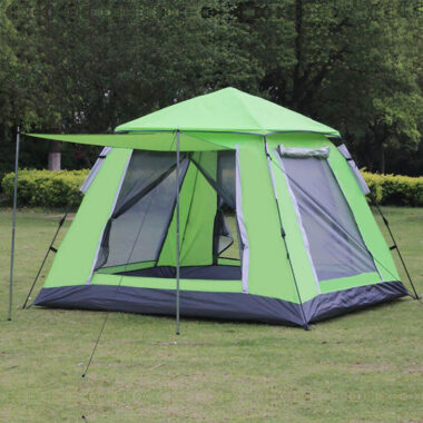 Factory OEM Large Family Camping Tent – 3-6 Person Waterproof Outdoor Tent for Sale