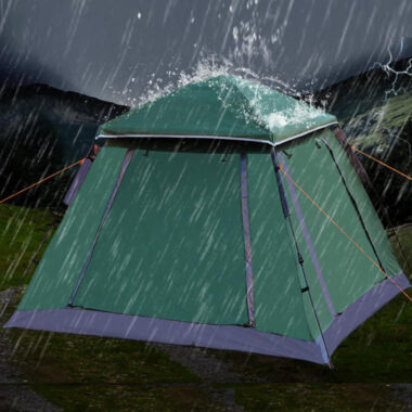 Factory OEM Large Family Camping Tent – 3-6 Person Waterproof Outdoor Tent for Sale