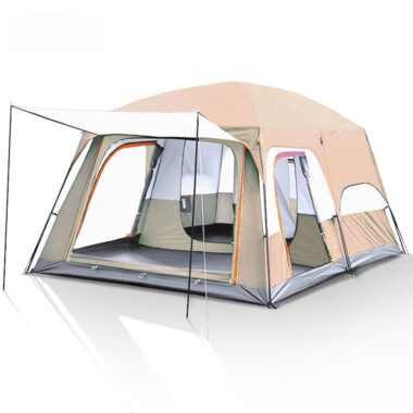 Waterproof Family Camping Tent in Various Colors for Outdoor Events, Hiking, and Picnics