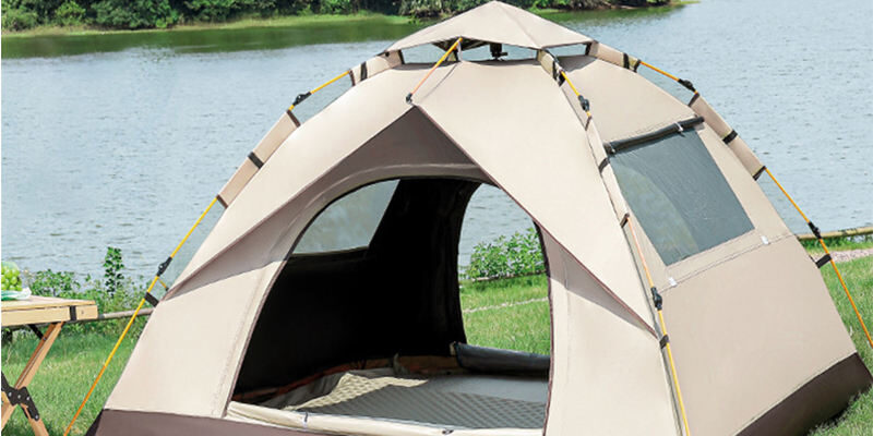 High Quality Single or Double Layered Camping Tent – Automatic Fast Open and Easy Storage