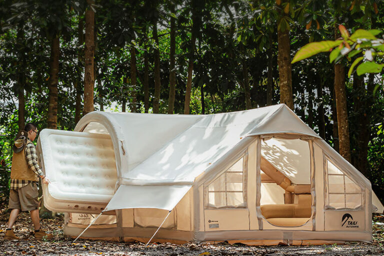 Hot Sale Outdoor Family Camping Air Tent Big Waterproof Inflatable House for Outdoor Adventures (2) Large Waterproof Inflatable Air Tent | Family Camping Tent for Outdoor Adventures