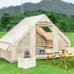 6.3㎡ One-Bedroom Inflatable Air Tent for 5 Persons – Waterproof Oxford with Skylight