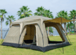Large Family Tunnel Tent | Two-Room Waterproof Camping Tent for Outdoor Adventures