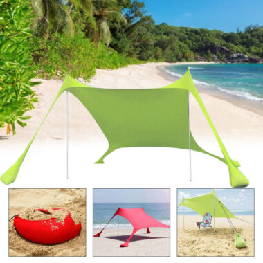 Lightweight Outdoor Beach Tent with Sun Shade for Beach Activities