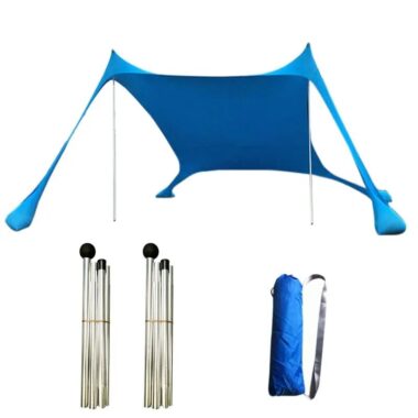 Lightweight Outdoor Beach Tent with Sun Shade for Beach Activities