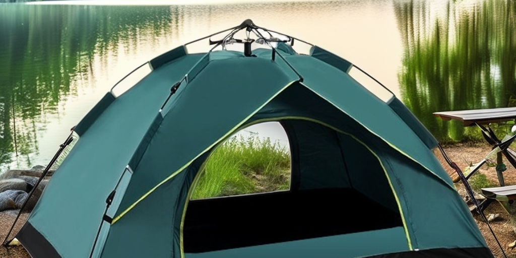 Luxury 4-Person Automatic Camping Tent – Waterproof and Durable for Family Adventures