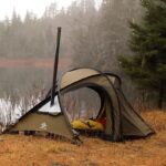 New Outdoor Double Layers Waterproof Camping Tent – 3 Person Tent with Bedroom & Living Room