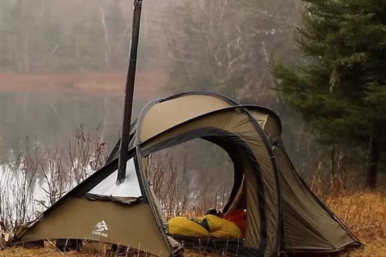 New Outdoor Double Layers Waterproof Camping Tent – PU3000mm, 3 Person Tent with One Bedroom (5) New Outdoor Double Layers Waterproof Camping Tent – 3 Person Tent with Bedroom & Living Room