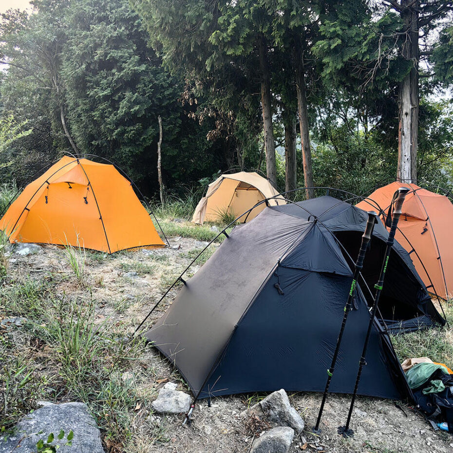 Ultralight Backpacking Tent | 1 Person Camping Solo Tent with Double Silicon Coating