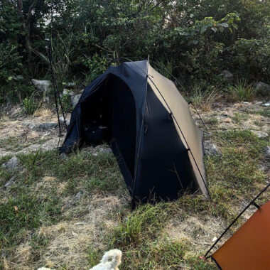 Ultralight Backpacking Tent | 1 Person Camping Solo Tent with Double Silicon Coating
