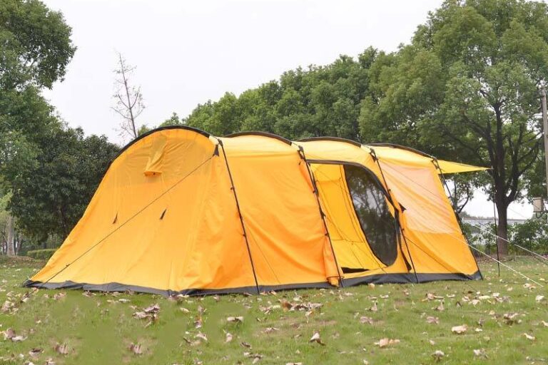 OEM Customized Outdoor Tunnel Tent – 2 Rooms & 1 Living Room, Big Camping Tent for 6 People (5) : OEM Customized Outdoor Tunnel Tent – 6-Person Tent with 2 Rooms & 1 Living Room for Camping