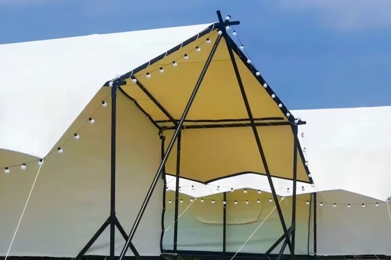 OEM Factory’s New Design Luxury Glamping Resort Tents for Outdoor Hotels Oxford Fabric with Steel Frame (4) Luxury Glamping Resort Tent for Outdoor Hotels – Oxford Fabric with Steel Frame