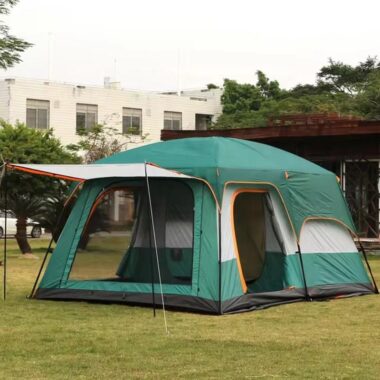 Two Bedroom Oxford Family Camping Tent | Waterproof 5-8 Person Large Tent