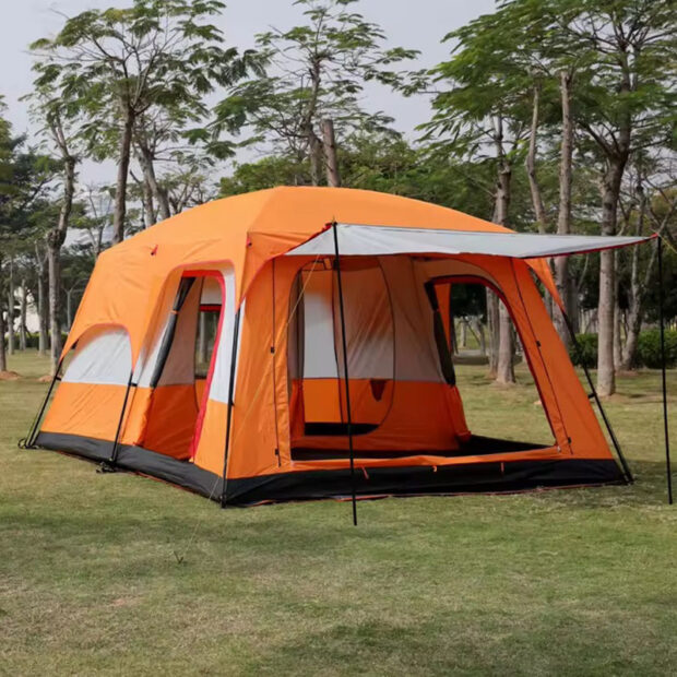 Two Bedroom Oxford Family Camping Tent | Waterproof 5-8 Person Large Tent