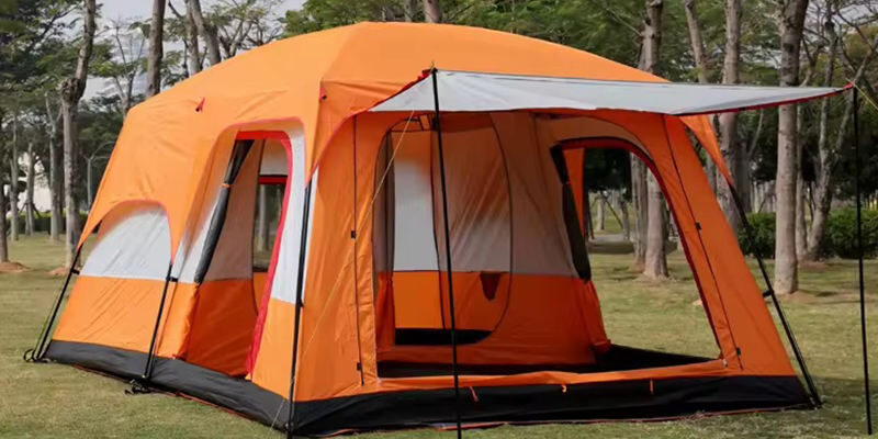 Two Bedroom Oxford Family Camping Tent | Waterproof 5-8 Person Large Tent