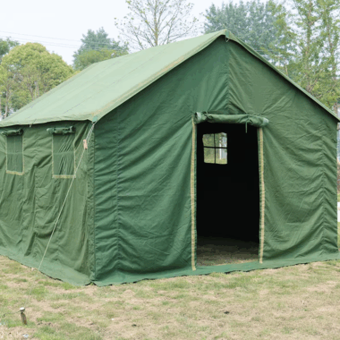 Automatic Outdoor Tent for Construction, Camping, and Events with Rainproof Oxford Fabric and Aluminum Poles
