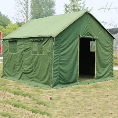Automatic Outdoor Tent for Construction, Camping, and Events with Rainproof Oxford Fabric and Aluminum Poles