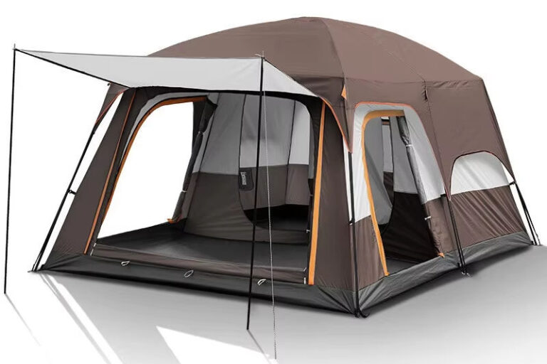 Outdoor Camping Tent – Two Bedrooms, One Living Room, Waterproof Double Layer Family Tent (5) Outdoor Camping Tent – Two Bedrooms and Living Room, Waterproof Double Layer Tent